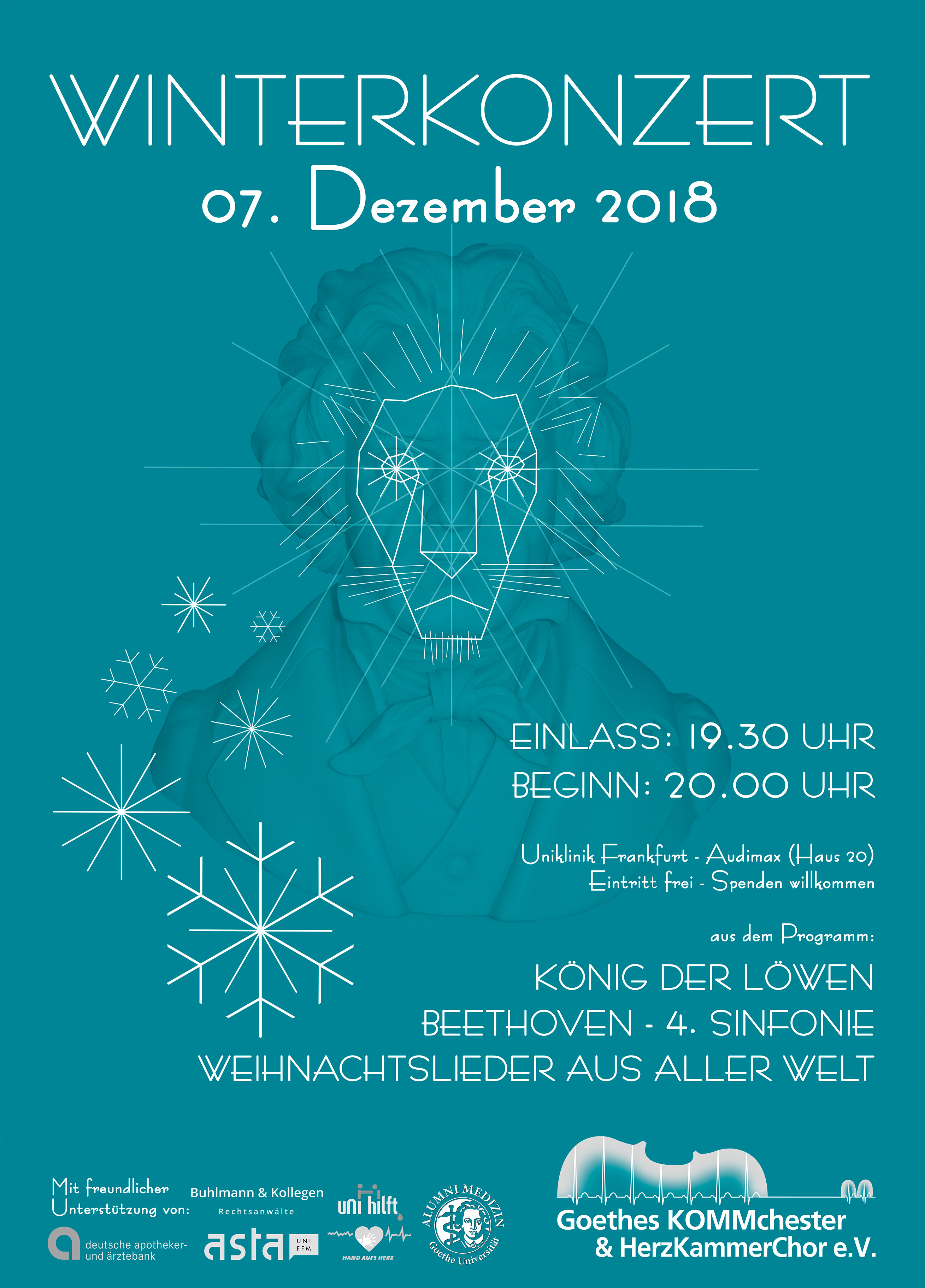 Winterkonzert 2018 Plakat