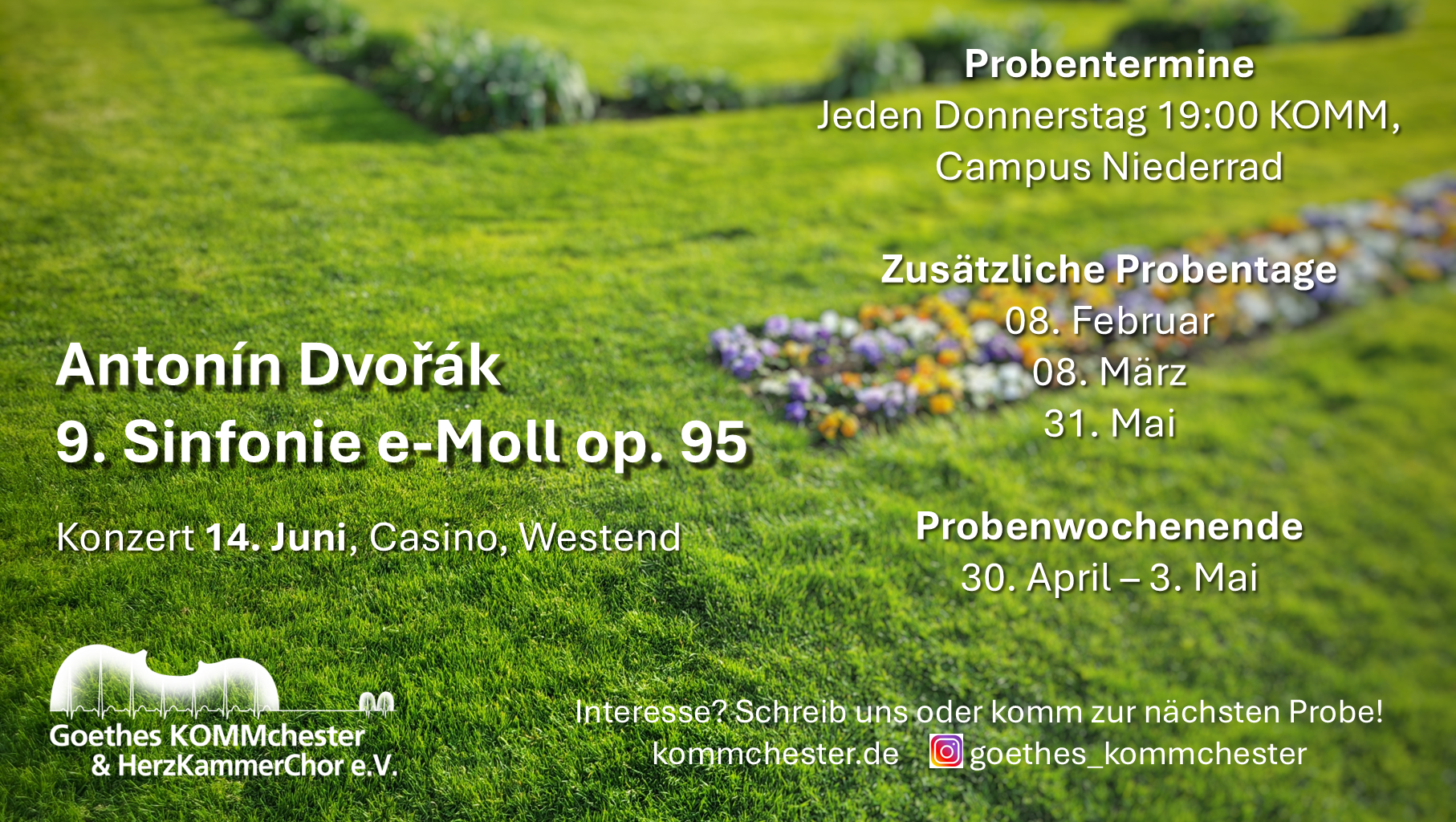 Ankündigung Sommerkonzert